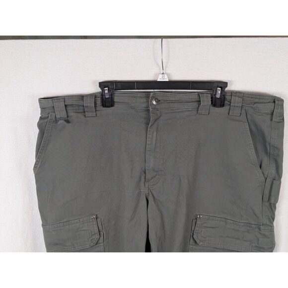 Duluth Flex Fire Hose Relaxed Fit Cargo Pants Gray Men's Size 46x30 - Picture 2 of 14